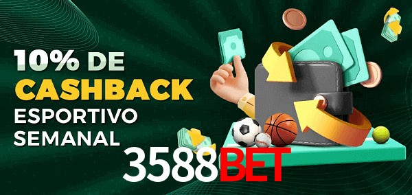 10% de bônus de cashback na 3588bet